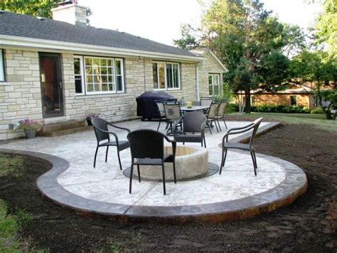 Image Result For Outside Concrete Patio Ideas Concrete Patio Designs