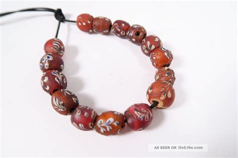 Antike Venezianische Glasperlen Bl Ten Antique Venetian Trade Beads Afrozip