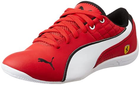 Buy Puma Unisex Drift Cat L Nm Sf Jr Rosso Corsa And White Sneakers