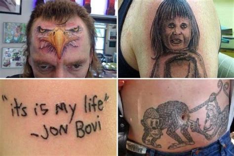 The Worst Tattoo Fails Of All Time From Cringeworthy Quotes To