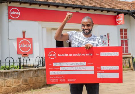 James Gichuru Wins Ksh Million In The Absa Bank Imarika Na Assist Ya