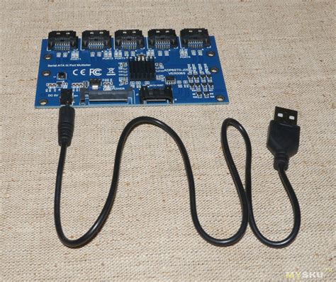 JMB575 - SATA 3.0 6.0Gbps Port multiplier (hub), умножитель сата портов ...