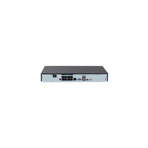 DAHUA NVR2208-8P-I2 - NVR de 8 Megapixeles/ 8 Canales IP/ WizSense/ 8 ...