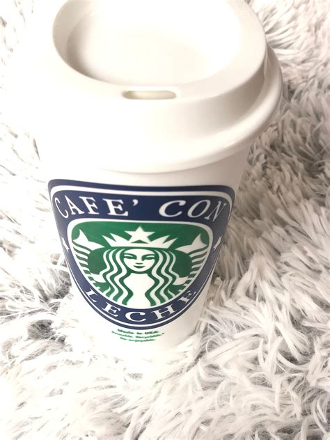 Starbucks Reusable Hot Cups Personalized Coffee Cup Latina Etsy