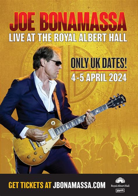 Joe Bonamassa Returns To The Royal Albert Hall In 2024 Ramzine