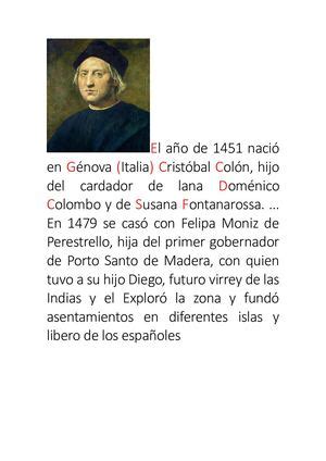 Calaméo El Año De 1451 Nació En Génova