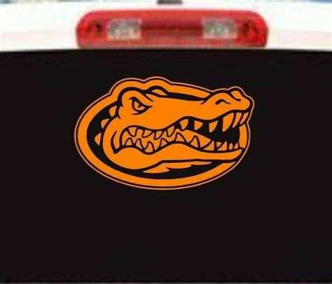 FLORIDA GATORS GATOR HEAD LOGO DECAL STICKER | #3876240778