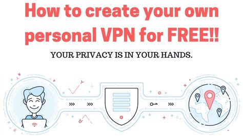 Create Your Own Personal Vpn For Free Youtube