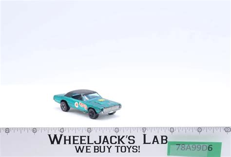 Custom T Bird Aqua Redline Hot Wheels Mattel Vintage Redline Rl Wheeljack S Lab