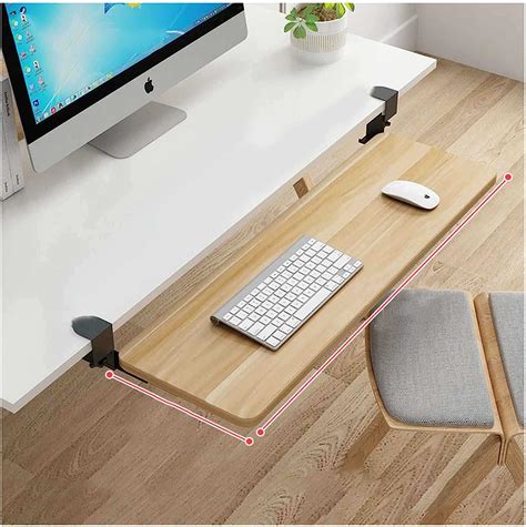 Amazon Under Desk Slide Out Keyboard Drawers Storge Shelf Clamp