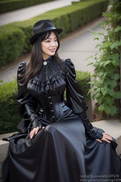 Langerie Dress Cloak Cape Satin Leather Pvc Latex Dress コスプレ 衣装 ゴスロリ