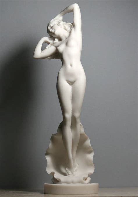 Goddess Aphrodite Venus Anadyomene Nude Female Erotic Cast Etsy