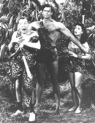 Jungle Gents (1954) In his first film, Clint Walker, as Tarzan, stalks ...