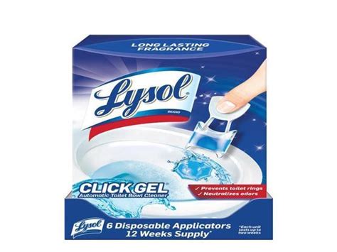 Lysol Click Gel Ocean Fresh Automatic Toilet Bowl Cleaner 4pk Sheraton Mall