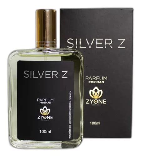 Perfume Masculino Zyone Silver Z Ml Alta Fixa O Frete Gr Tis