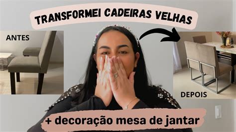 Diy Transformei Cadeiras Velhas Em Cadeiras Modernas Metalon