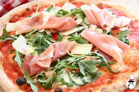 Pizza Mit Rucola Und Parmaschinken Rezepte Suchen