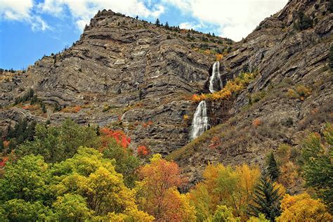 Provo Canyon Falls Photograph By Joan Escala Usarralde Fine Art America