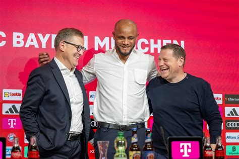 Fc Bayern Max Eberl Macht Bei Kompany Vorstellung Subtile Ansage An