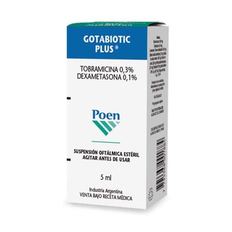 GOTABIOTIC PLUS Sol oftálmica estéril x x 5 ml Megalabs