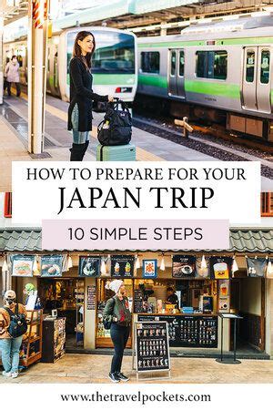 A Woman Standing In Front Of A Train Station With The Words How To