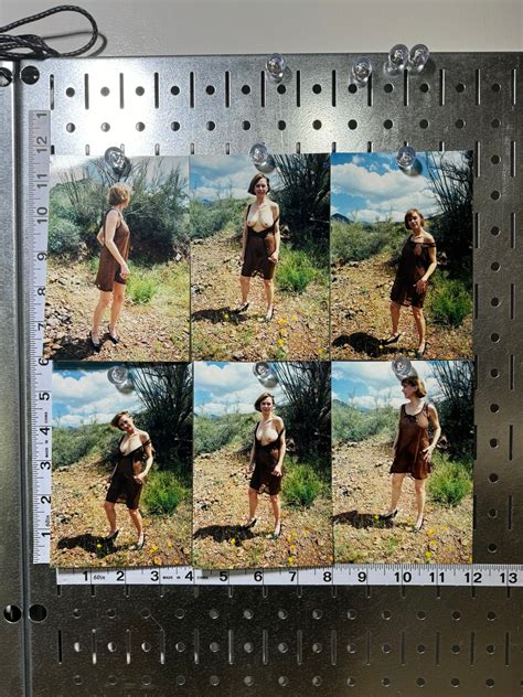 Set Of Nude Color Retro Pinup Model From The Early S Original Prints X Kodak Duralife