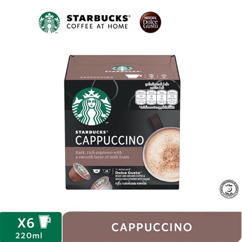 Starbucks Cappuccino By Nescafe Dolce Gusto Capsule Food Drinks