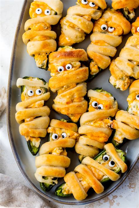 Mummy Jalapeno Poppers - Recipe Chronicle