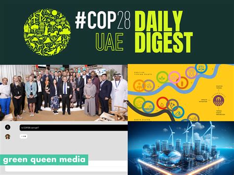 Cop28 Food Climate Digest News Day 7 Dubai News Uae Green Queen