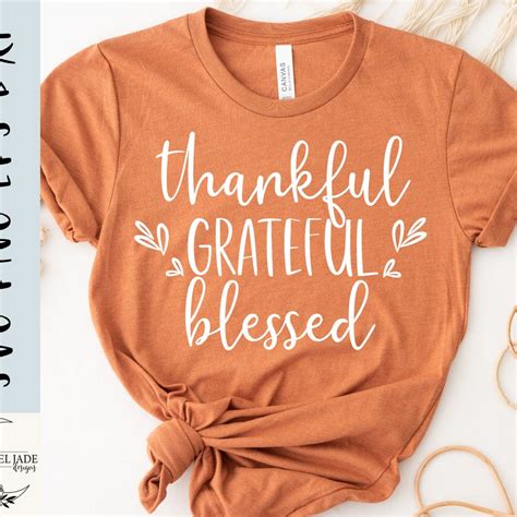 Thankful Svg Etsy