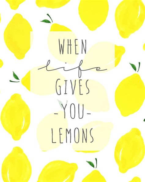 Made On Monday When Life Gives You Lemons When Life Gives You