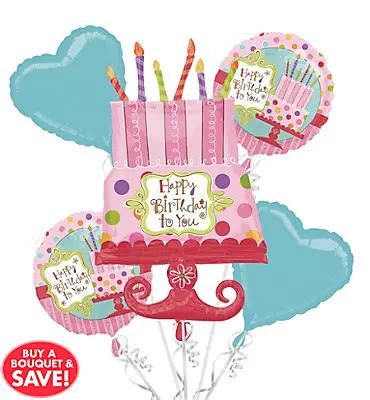 Balloon Bouquet 5pc - Sweet Stuff