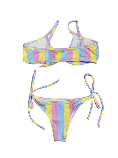 Malla Bikini Colores 2 Piezas Talle 95 Verano Playa Piscina ENVIO GRATIS Barril