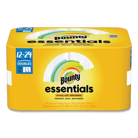 Bounty Essentials Select A Size Kitchen Roll Paper Towels Ply