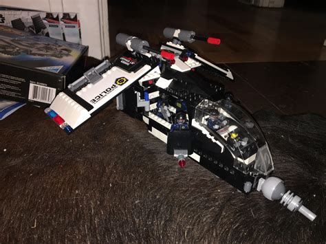 Super secret police dropship alternate build. MOC : r/lego