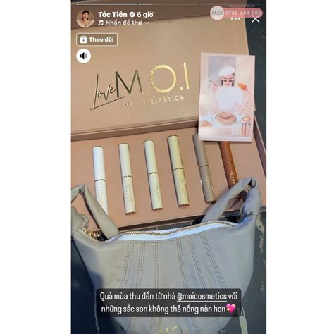Review dòng son thỏi Love M O I mới của Hồ Ngọc Hà có gì hot