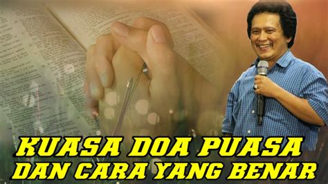 Daud Tony Kuasa Doa Puasa Youtube