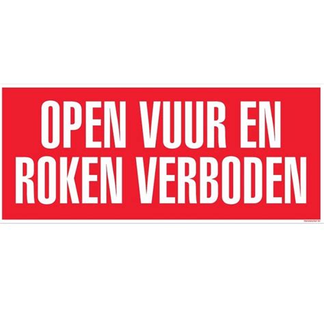 Open Vuur Roken Verboden 15 35Tekst