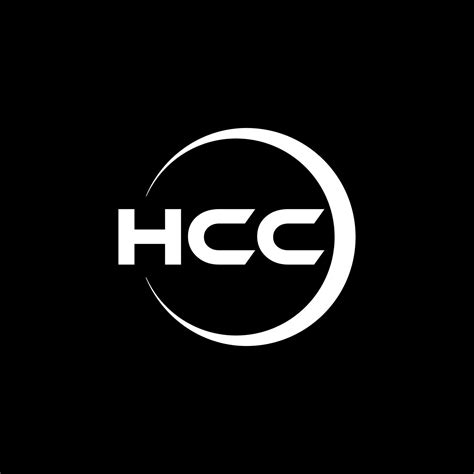 Hcc Letter Logo Design In Illustration Vector Logo Calligraphy