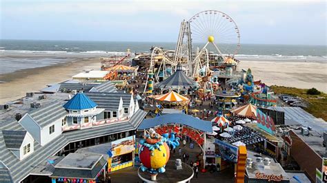 Wildwood Boardwalk Drone Tour 2021 Youtube