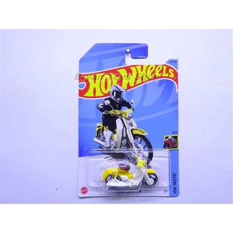 Jual Hot Wheels Honda Super Cub Kuning Putih Shopee Indonesia