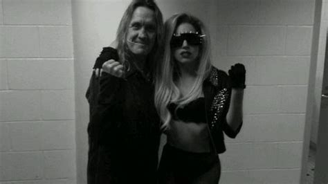 Lady Gaga Turns Roadie For Iron Maiden Mirror Online