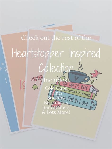 Heartstopper Gay Crisis Magnetic Bookmark Etsy