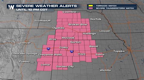 Weathernation On Twitter The Severe Thunderstorm Watch Area Has Been