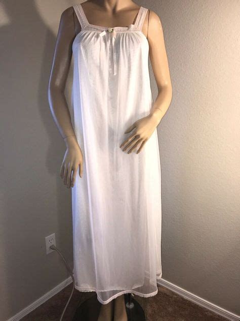 Vintage Fluffy Chiffon Nightgowns And Lingerie