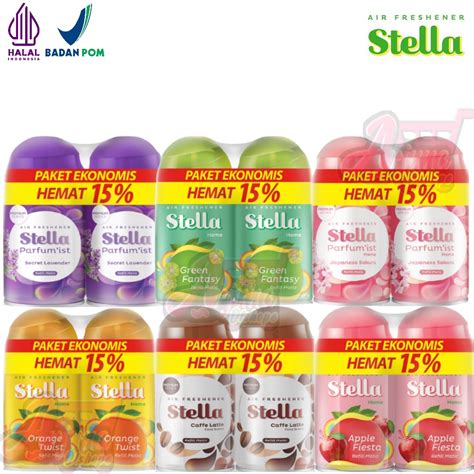 Jual STELLA Refil Matic 225ml Paket Hemat 2pcs Pengharum Ruangan