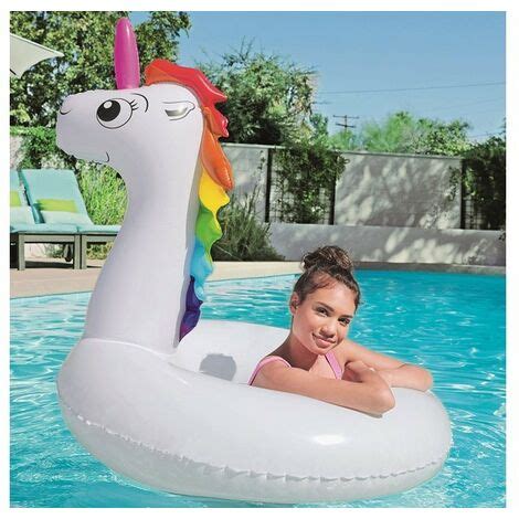 36123 Bouée gonflable en forme de Licorne BESTWAY pour les enfants de