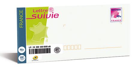 Prêt à Poster Lettre Suivie 20g Unité La Poste