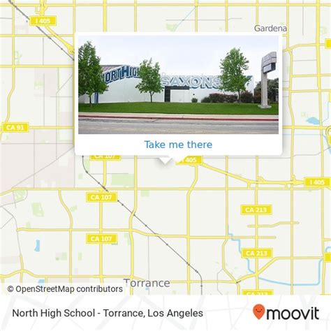 How to get to North High School - Torrance by bus or light rail?