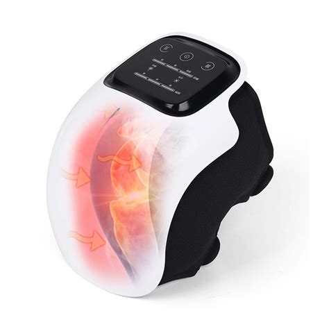 Cordless Knee Massager With Heat And Red Light Therapy